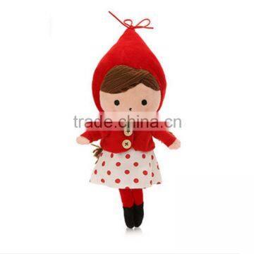 Custom Plush Stuffed Girl Doll Toy