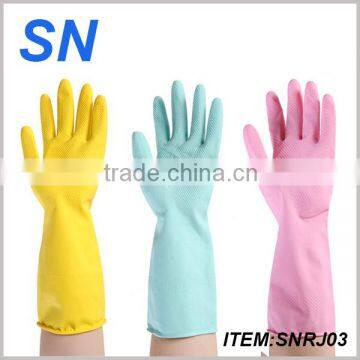 women practical household glove latex waterproof gloves