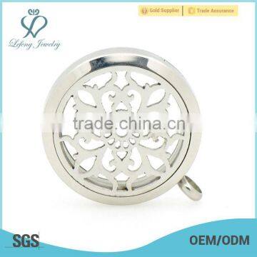 Trendy aromatherapy locket pendant,solid perfume container scent lockets