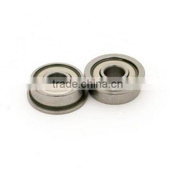 Miniature Flange bearings SMF62ZZ with stainless steel flange bearing