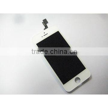 Black high quality LCD screen for iPhone 5s lcd with touch assembly