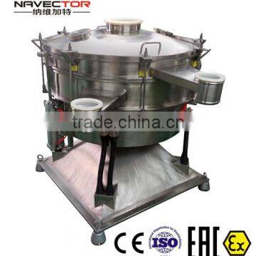 fine powder cocoa powder tumbler screen