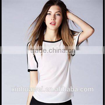 T Shirts 100% Cotton for Woman Custom Blank T Shirt Wholesale Clothes