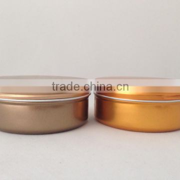 OEM seamless aluminum screw lid tins