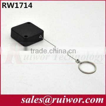 Square Retractable security wire used in mobile phones stores install by 3M foam sticker                        
                                                                                Supplier's Choice