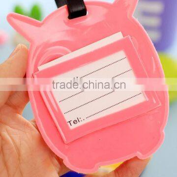 Cortoon Soft Pvc Luggage Tags