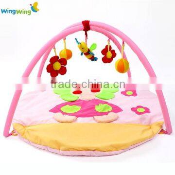 2016 alibaba Chinese fty good quality baby activity gym baby gym mat baby playmat