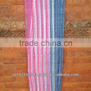 Silk Viscose Scarf With Summer Multy Flower photo-6