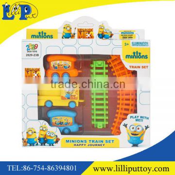 Popular Cartoon B/O Plastic Train Tracks Toy