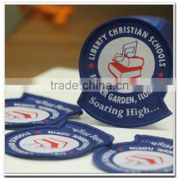 Custom Colorful Woven Patches for School Uniforms