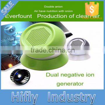 HF-602 Family Car Dual-use Air Purifier Mini Car Fresh Lonizer Car Air Cleaner Air Conditioner Cleaner(CE Certificates)