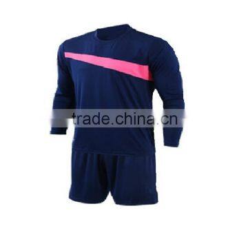 Cheap Customized Interlock Long Sleeve Soccer Training Sets photo-4