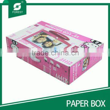 CORRUGATED GIFT LCD TELEVISION BIN photo-2