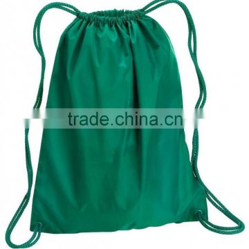 Customized Basic Drawstring Tote Cinch Sack Promotional Backpack Shopping Bag