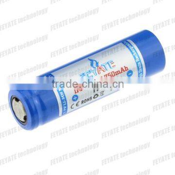 14500 battery FYTE 750mAh 3.7V LiMn battery button top battery for ego-t