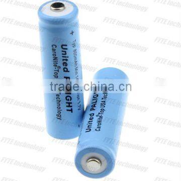 Lithium ion rechargeable flashlight battery Palight 14500 flashlight battery