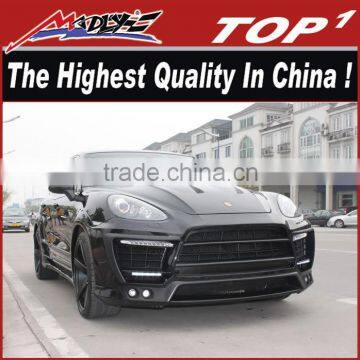 High quality Aero Body kit for Porsche Cayenne 958 TURBO wide body LA Style kit for cayenne 958 body kit