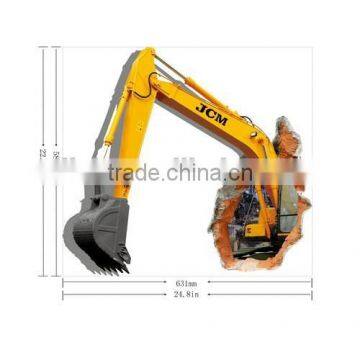 Creative 3D Digger Wall Paper