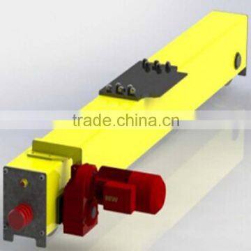 22.5M span warehouse indoor usage lifting crane 2000kg 3000kg end carriage for bridge crane single beam device crane