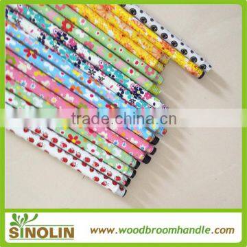 China Flower Pvc Coated Broom Metal Handle for Cleaning Quality Choice photo-2