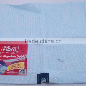 80%cotton+20%polyester Stitch bonded nonwoven cotton floor wiping rags