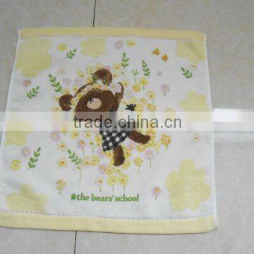 printing with baby towel