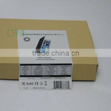 New Model Solar Battery Case for i Phone 6, Hot Selling Solar Case Mobile Charger, Factory Low Price Solar Case Power Bank Quality Choice photo-6