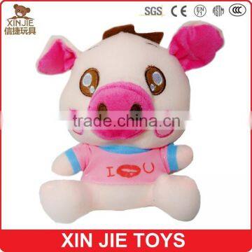 soft pink pig toy with music plush animal toy with song cute stuffed animal toy with sounds