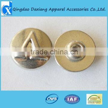 Nickel plating metal custom jeans rivets