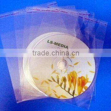 transparent self adhesive OPP bags for DVD