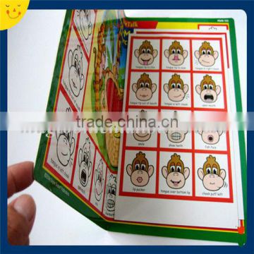 Custom design educational children magnetic book toys