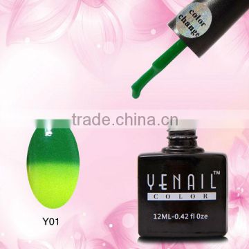 Beautyshow magic temperature changing color gel nail