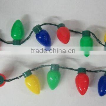 Christmas Bulbs LED Light Up Necklace Holiday Adult Child Costume Accessory