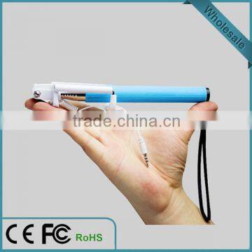 wholesale price selfie stick wired for mobile phone