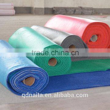 heavy pattern foam back pvc coil floor mat