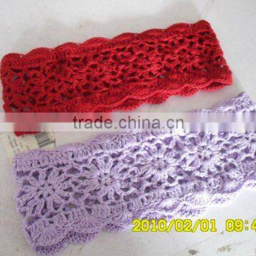 Hand Crochet 100%Cotton Headbands