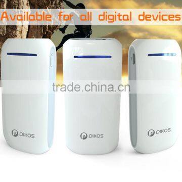 A quality ABS fireproof shell portable power bank 5200mAh for iphone and mobile phone