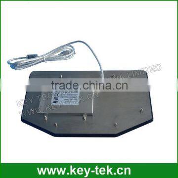 Black Rubber Backlit Keyboards With Touch Pad