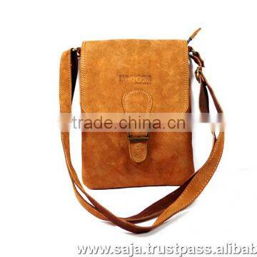Cow leather crossbody handbag SH-010