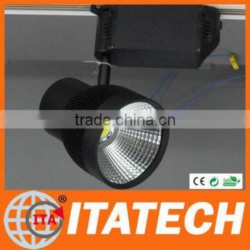 HIGH QUALITY!! 10000hrs lifetime LED COB track light,art gallery led track lighting