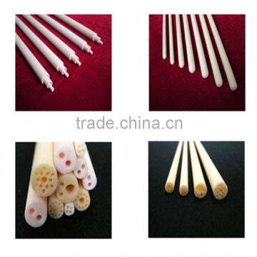 High purity alumina ceramic tube with holes