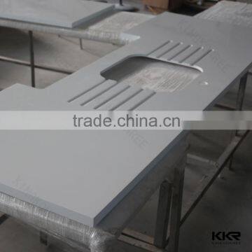 White Quartz Countertop/solid Surface Vanity photo-5