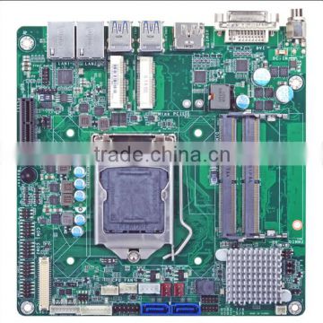 slim Mini-ITX motherboard with 6th Gen Intel Core,Intel Q170, 2 DDR4 SODIMM up to 32GB