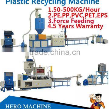 CE Standard Cost Of Plastic Recycling Machine Quality Choice