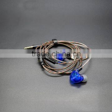New Products Dual Driver Earphone Balanced Armature Earbuds Free Sample Headphones for Mobile Phone/mp3 Players photo-6