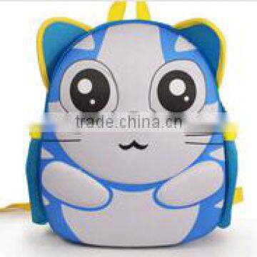 In 2015 the new EVA cartoon 3 d design backpack bag of primary and middle school students