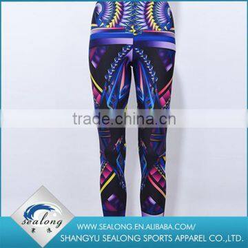 Online shopping Fashion Body Slimming Sweet Seamed genie leggings