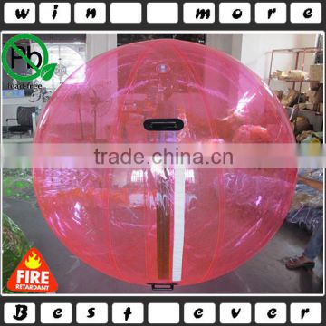 pink cheap tpu inflatable walking ball for sale