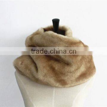 Ladies Faux Fur Heavy Winter Neck Gaiter Scarves