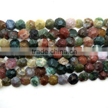 Fancy Jasper Hand Knapped Coin Nuggets